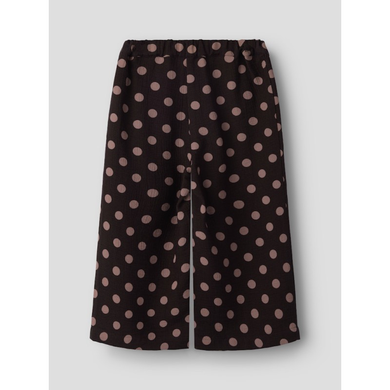 NAME IT MINI Nina wide bukser - Chocolate Plum