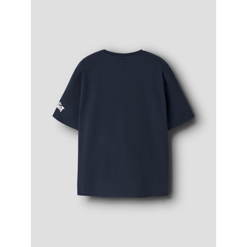 NAME IT KIDS Brainr T-shirt - Navy Blazer