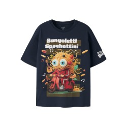 NAME IT KIDS Brainr T-shirt - Navy Blazer