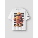 NAME IT KIDS Brainr T-shirt - Bright White