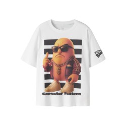 NAME IT KIDS Brainr T-shirt - Bright White