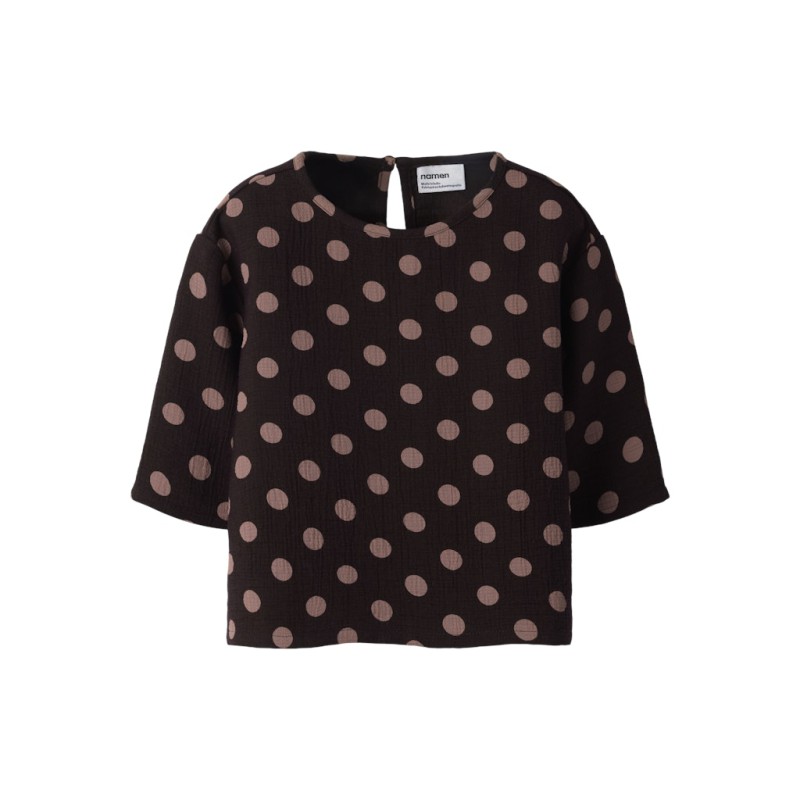 NAME IT MINI Nina bluse - Chocolate Plum