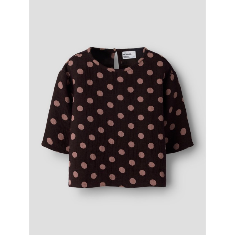 NAME IT MINI Nina bluse - Chocolate Plum
