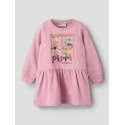 NAME IT MINI Asta Pippi sweat kjole - Lilas