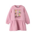 NAME IT MINI Asta Pippi sweat kjole - Lilas