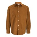 JACK & JONES fløjls-skjorte - Monks Robe