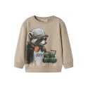 NAME IT MINI Nathaniel sweatshirt - Sesame
