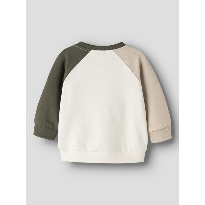 NAME IT BABY Omand sweatshirt - Antique White