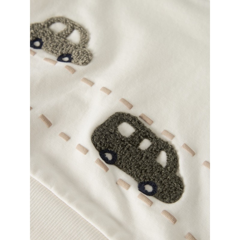 NAME IT BABY Omand sweatshirt - Antique White