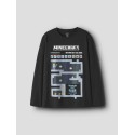 NAME IT KIDS Minecraft bluse - Black