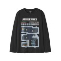 NAME IT KIDS Minecraft bluse - Black