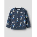 NAME IT MINI Alfe Emil sweatshirt - Ombre Blue