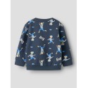 NAME IT MINI Alfe Emil sweatshirt - Ombre Blue