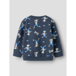 NAME IT MINI Alfe Emil sweatshirt - Ombre Blue