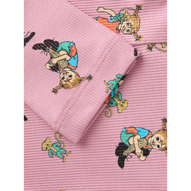 NAME IT MINI Ara pippi slim leggins - Lilas