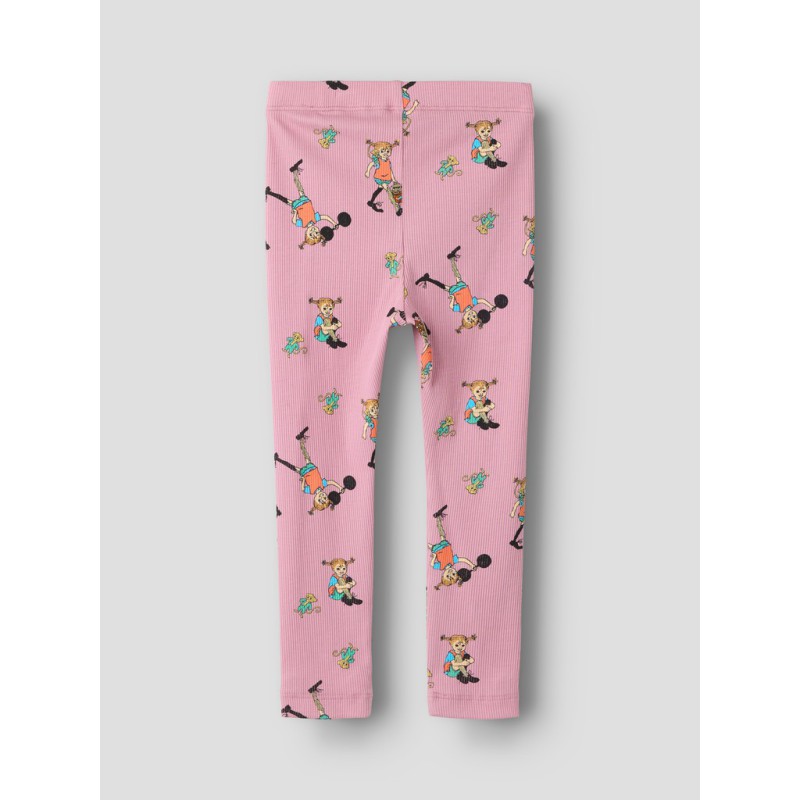 NAME IT MINI Ara pippi slim leggins - Lilas