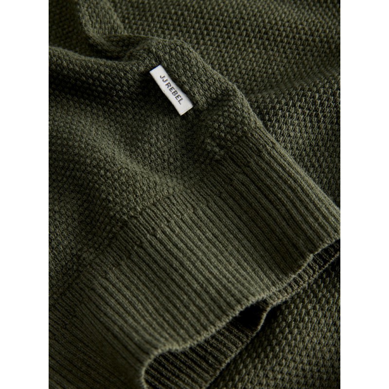 JACK & JONES Camden striktrøje - Forest Night