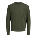 JACK & JONES Camden striktrøje - Forest Night