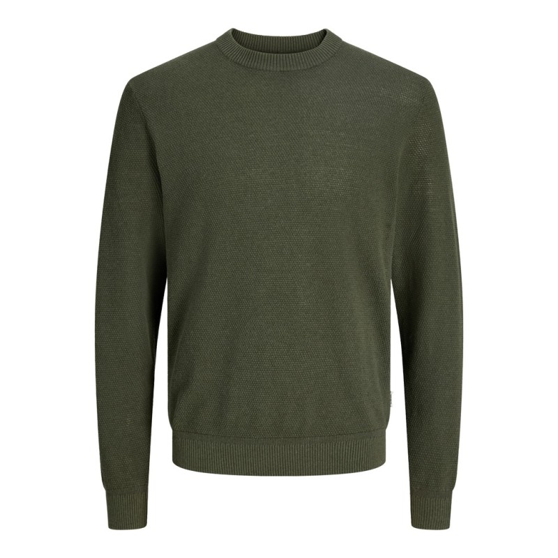 JACK & JONES Camden striktrøje - Forest Night