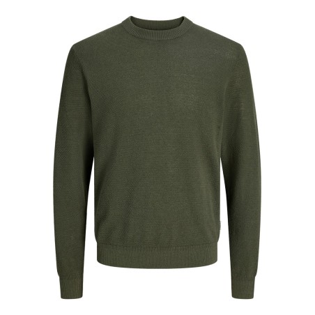 JACK & JONES Camden striktrøje - Forest Night