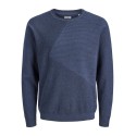 JACK & JONES Neo striktrøje - Vintage Indigo