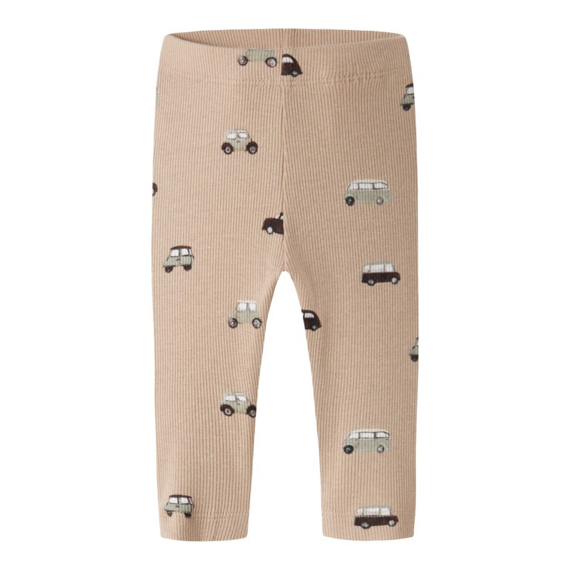 NAME IT BABY Ottoman leggins - Sesame