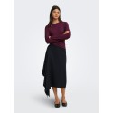 ONLY Bamboo langærmet bluse - Fig