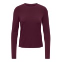 ONLY Bamboo langærmet bluse - Fig