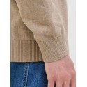 JJ REBEL Callum strik polo - Crockery / MELANGE
