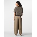 PIECES Jenna kortærmet strik cardigan - Hot Fudge / GREIGE