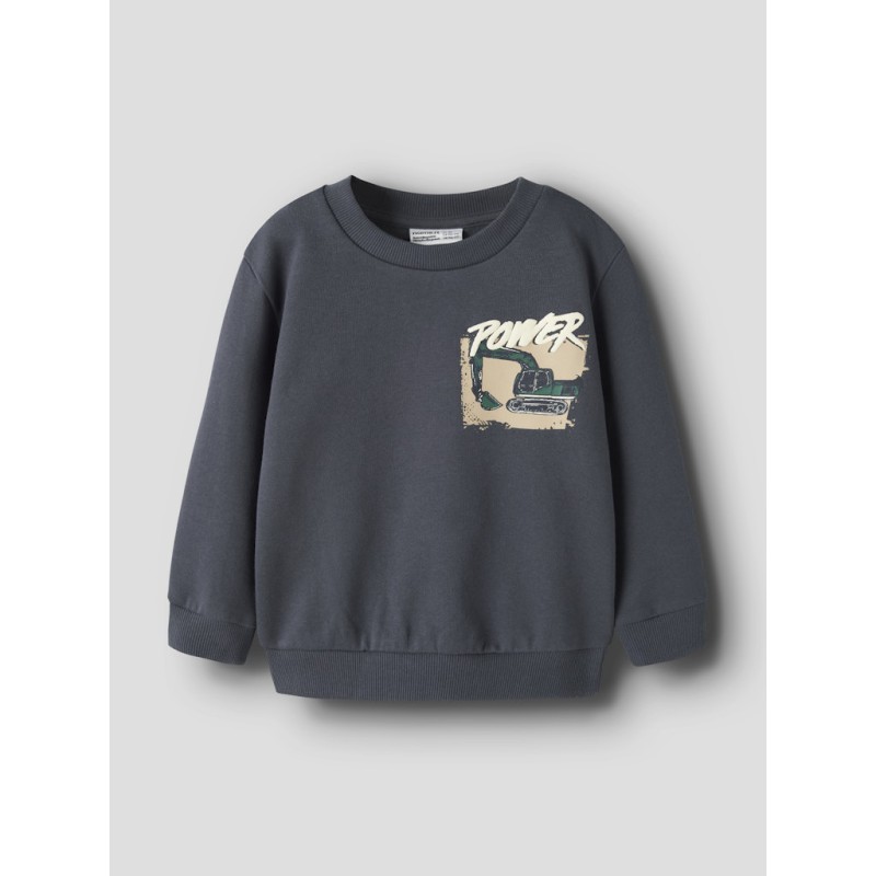 NAME IT MINI Nayel langærmet sweatshirt - Ombre Blue