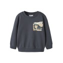 NAME IT MINI Nayel langærmet sweatshirt - Ombre Blue