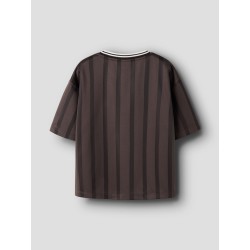 NAME IT KIDS Kollo relaxed T-shirt - Chocolate Plum