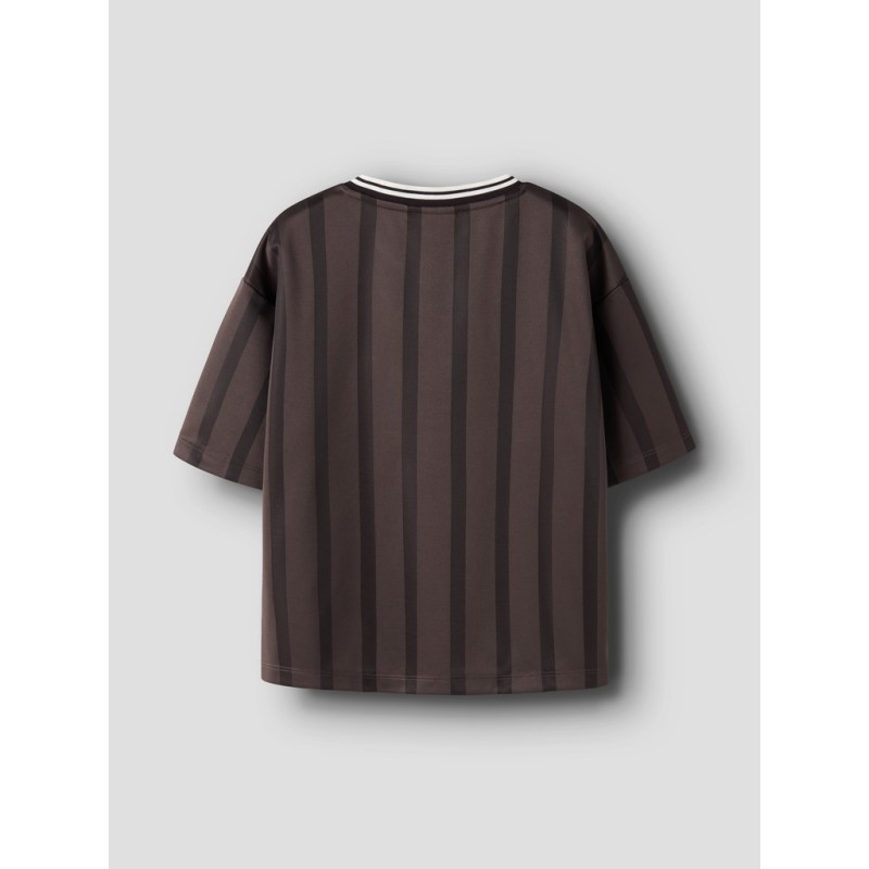 NAME IT KIDS Kollo relaxed T-shirt - Chocolate Plum