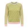 JDY Bryn life langærmet pullover - Crème Brûlée / WOODBINE