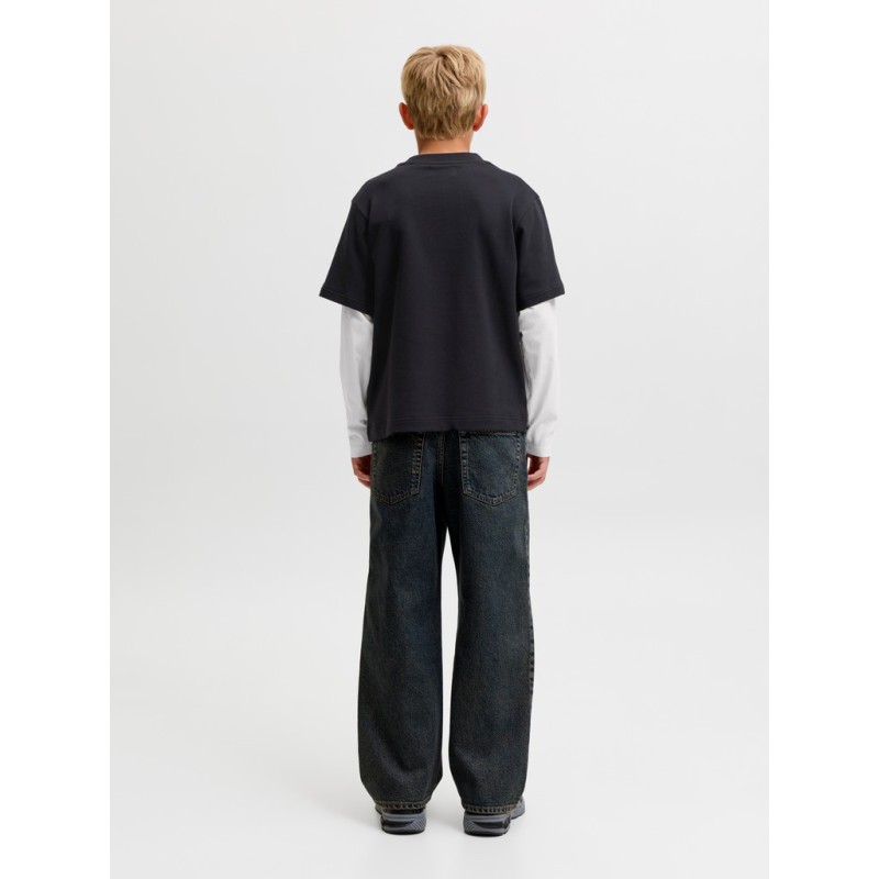 JACK & JONES JUNIOR Echo double layered sweatshirt - Black