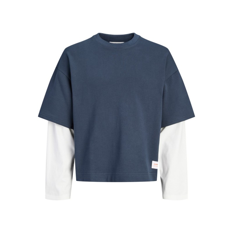 JACK & JONES JUNIOR Echo double layered sweatshirt - Outer Space