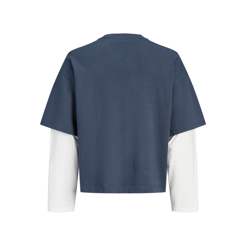 JACK & JONES JUNIOR Echo double layered sweatshirt - Outer Space