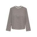 ONLY Freja langærmet bluse - Coffee Bean / CLOUD DANCER