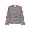 ONLY Freja langærmet bluse - Coffee Bean / CLOUD DANCER
