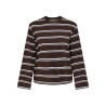 ONLY Freja langærmet bluse - Coffee Bean / BALLAD BLUE