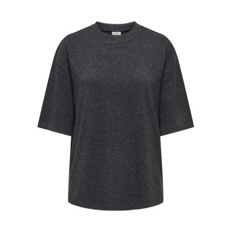 JDY Vita life T-shirt - Dark Grey Melange / MELANGE