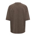 JDY Vita life T-shirt - Coffee Bean / MELANGE