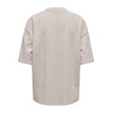 JDY Vita life T-shirt - Chateau Gray / MELANGE