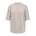 JDY Vita life T-shirt - Chateau Gray / MELANGE