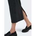 JDY Vita lang nederdel - Dark Grey Melange / MELANGE