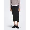JDY Vita lang nederdel - Dark Grey Melange / MELANGE