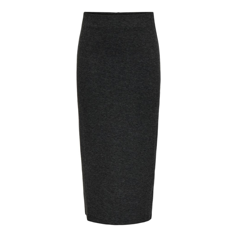 JDY Vita lang nederdel - Dark Grey Melange / MELANGE