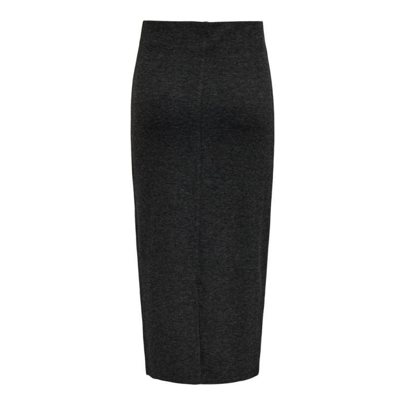 JDY Vita lang nederdel - Dark Grey Melange / MELANGE