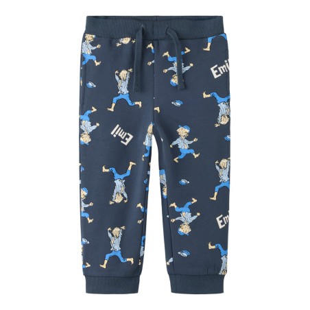 NAME IT MINI Emil sweat bukser - Ombre Blue